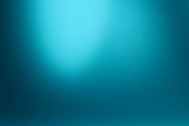 istock Shimmering blue background with sparkling particles, abstract gradient grain texture noise. 3d rendering 2200438444