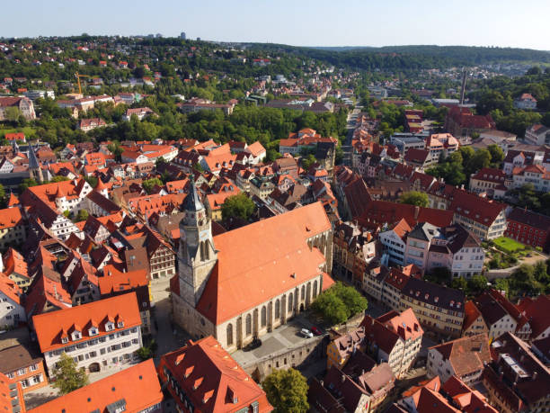 istock Tübingen, Germany: The Stiftskirche church 2200440225