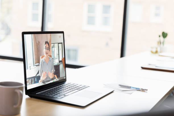 istock Virtual Therapy Session: Online Mental Healthcare 2200446151
