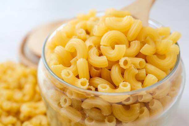 istock Closeup Chifferi rigati pasta,macaroni 2200451652
