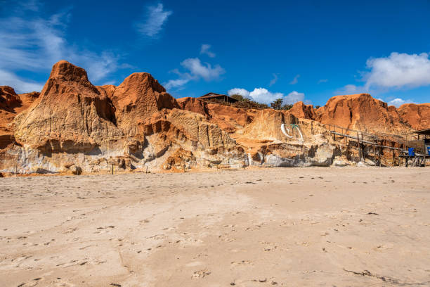 istock The rock formations at Canoa Quebrada Beach at Canoa Quebrada, state of Ceara, Brazil 2200459025