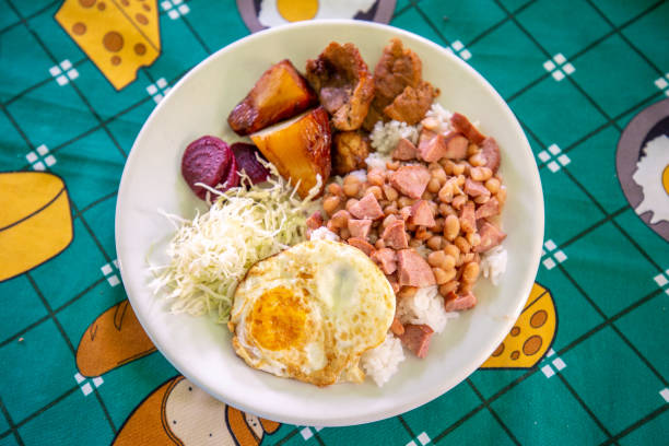 istock Typical lunch at an agrarian settlement 2200465624