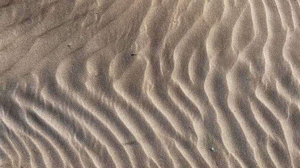 istock The sand ripple texture form by wind naturally. 2200470700