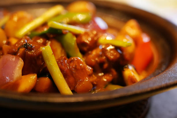 istock Chinese food, braised spare ribs 2200481613