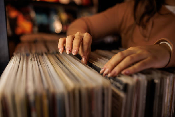 istock Vintage Music Lover Browsing Through Vinyl Records 2200485784