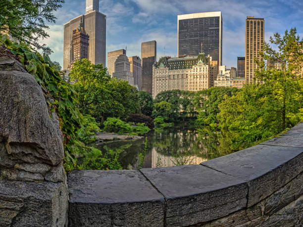 istock Gapstow Bridge in Central Park, early morning, summer 2200489456
