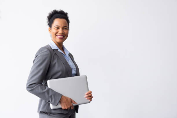 istock Confident African American professional with a strong leadership presence 2200491076