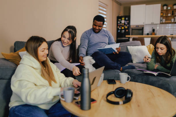 istock Living with a roommates 2200503018