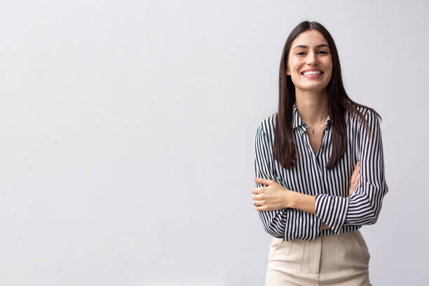 istock Confident Latina business leader making a strong impression 2200503271