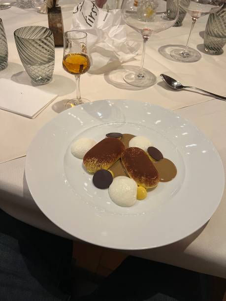 istock Tiramisu dessert at a fancy Italian restaurant 2200538295