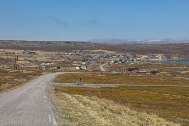 istock View of town of Karlebotn. 2200542660