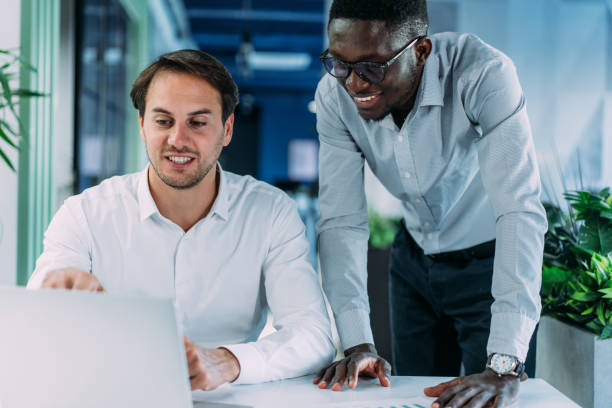 istock Business partners in meeting. 2200542747