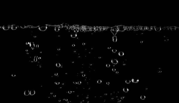 istock Oxygen design concept, Underwater, Water drops, Small underwater, Soda effect, Transparent 2200545370