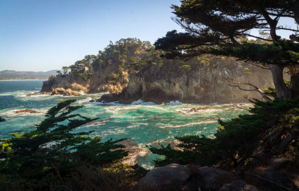 istock Rock Formations and Ocean at Point Lobos State Natural Reserve 2200550587