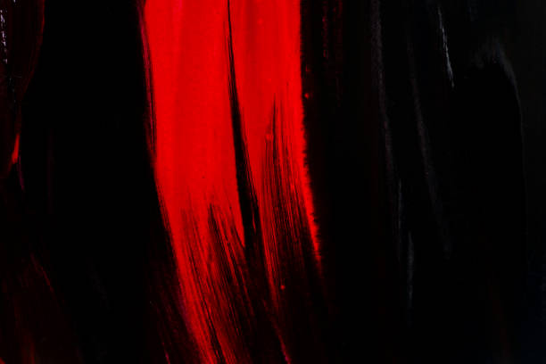 istock Background painted with red and black paint 2200551678