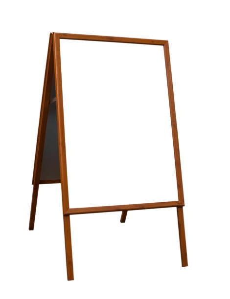istock Wooden restaurant menu sign isolated on white background. 2200553390