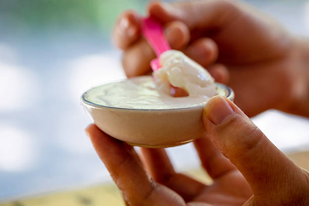 istock Steamed coconut milk or pudding coconut milk custard Steamed coconut milk or pudding coconut milk custard 2200556246