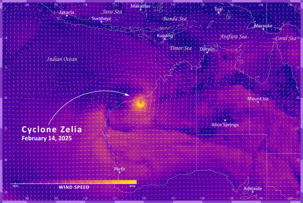 istock Cyclone Zelia 20250214 Wind Weather Map Australia Infographic 2200563586