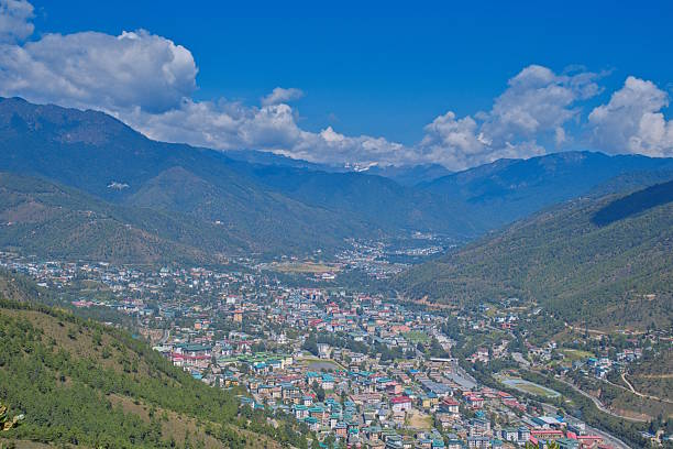 istock Viewpoint overlooking Thimphu City in Bhutan During Day 2200563840