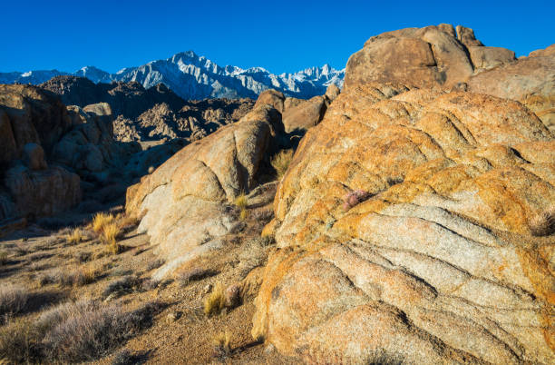 Mount Whitney and the Alabama Hills