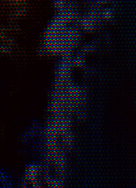 istock abstract background pattern of colored blurry dots on a dark background 2200573189