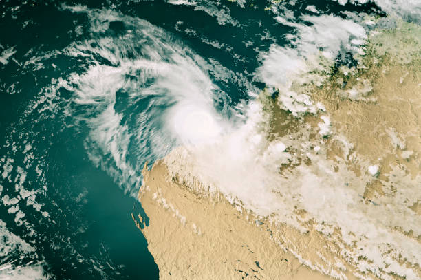 istock Cyclone Zelia 20250213 Cloud Map Australia 3D Render Color 2200583994