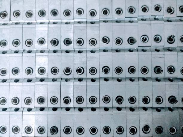 Window parts of aluminium.