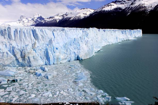 istock Ice floating on lake water, Perito Moreno glacier 2200589567