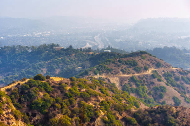 istock View from Griffith Park Showcasing Hikers and City Sprawl 2200592552