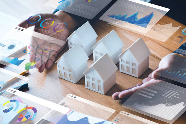 istock business planning with real estate or property project concepts.residential developer forecasting investment return.financial management.Not ai generated 2200592818