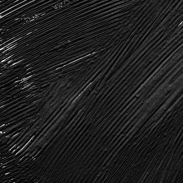 istock The texture of black mascara. 2200615230