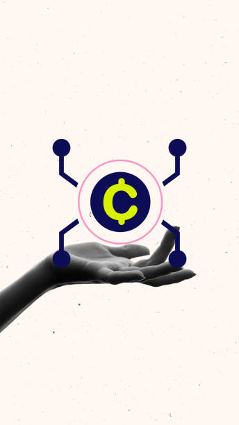 istock Hand holding decentralized finance symbol. Cryptocurrency, blockchain transactions, financial networks, peer-to-peer payments, and evolution of economy. 2200615564