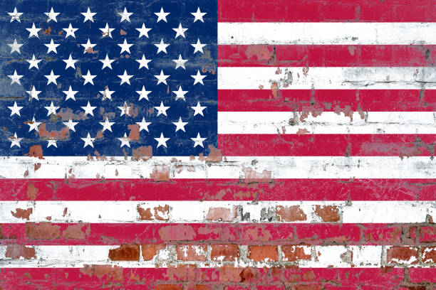 istock USA flag painted on weathered brick wall 2200615830
