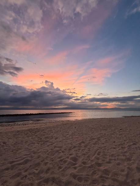 istock Spectacular Sunset Over the Philippine Sea with Vibrant Sky Reflections 2200619610