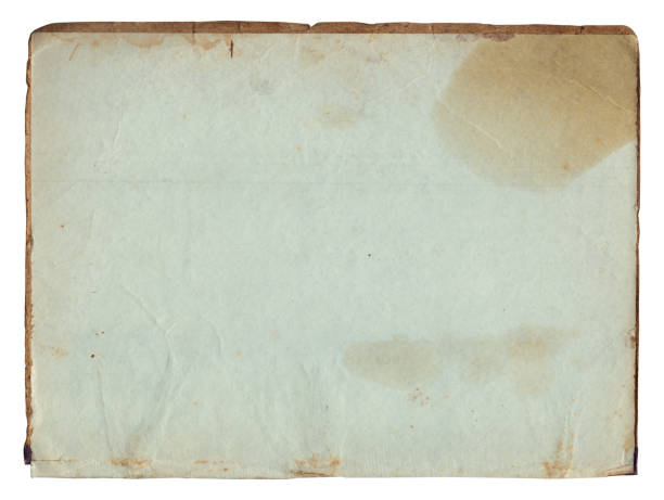 istock Vintage background of old ancient torn paper texture isolated 2200621072