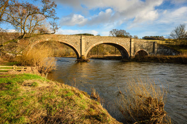 istock Old Tweed Bridge over River Tweed 2200621581