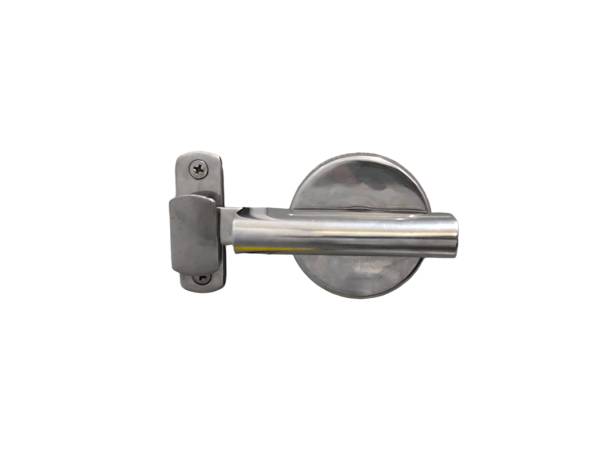 istock Doorknob isolated on white background. Safety concept 2200625693