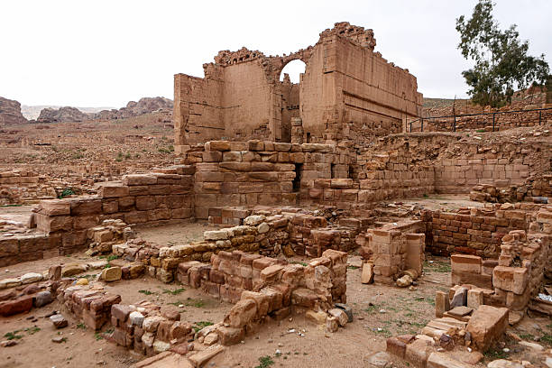 Qasr al-Bint in Petra, Jordan