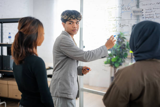 istock Crafting Success Together: Collaborative Planning in a Co-Working Space 2200640326