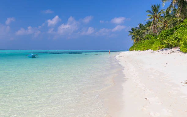 istock Indian Ocean coast in the Maldives 2200640539