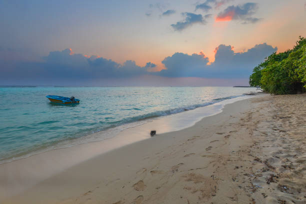 Sunrise on the Indian Ocean coast