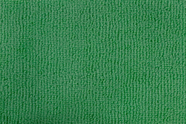 istock Green fabric texture background with soft and rough fabric, close-up 2200641720