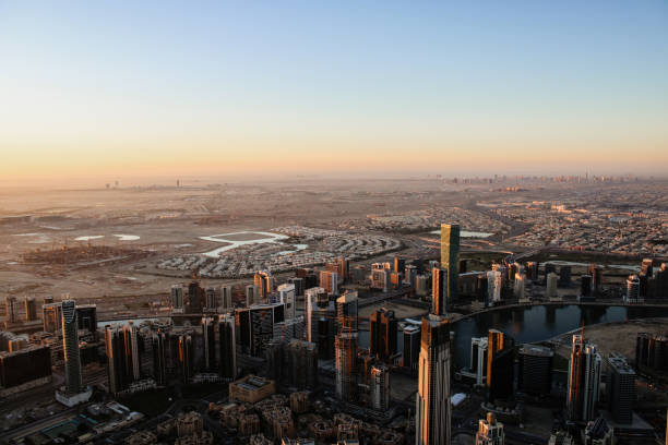 istock Skyline Sunrise Over Urban Landscape 2200689591