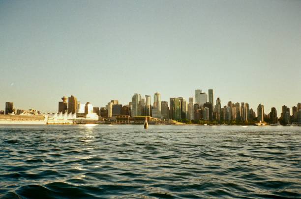 Vancouver skyline across the water