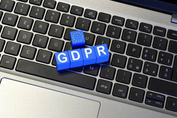 istock words 'GDPR' on a laptop keyboard. The General Data Protection Regulation, abbreviated GDPR, is a European Union regulation on information privacy. 2200724929
