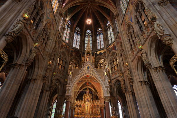 istock Votive Church (Votivkirche), a neo-Gothic church 2200740049