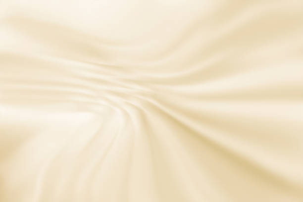 istock Beige silk texture. Luxury wave. Image of cosmetics and esthetics. 2200741690