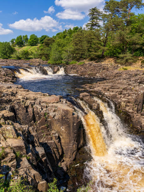 istock The Low Force Waterfall near Bowlees, England, UK 2200742504