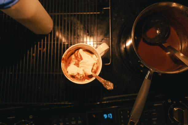 Home Made Hot Cocoa - Over the Stove Top