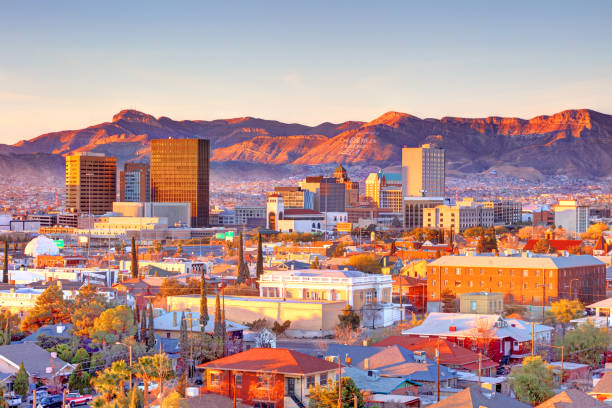 El Paso, Texas stock photo